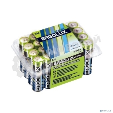 Элемент питания алкалиновый Ergolux LR03 Alkaline BP-24 (уп.24шт)