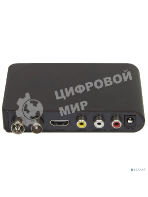 Приставка для цифрового ТВ Hyundai H-DVB200 черный, DVB-T2, DVB-T, DVB-C, HDMI, USB 2.0