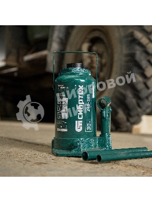 Домкрат гидравлический Сибртех бутылочный, 30т, 245-385 мм