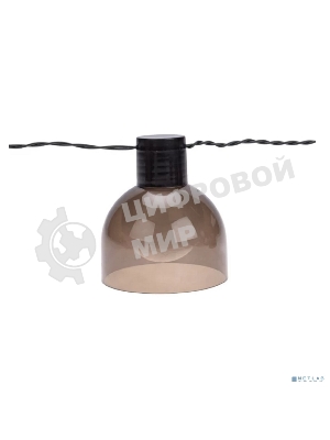 Гирлянда садовая Rexant Эбби, 335 см, 3000К, встроенный аккумулятор, солнечная панель, коллекция Лондон