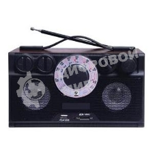 БЗРП РП-304/СИГНАЛ USB, SD(Диапазон УКВ 88-108 Мгц/СВ-530-1600Кгц/КВ-5,6-18,3 Мгц, USB, слот под SDкарту, МР3, 6В/220В, стереозвук, размер 290х135х160 мм.)