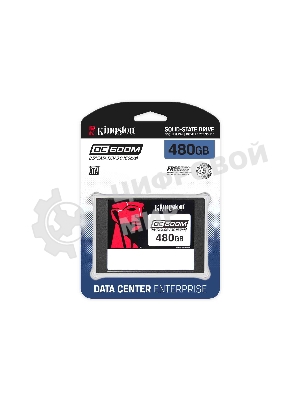 Накопитель SSD Kingston DC600M, 480Gb, SATA III, 2.5