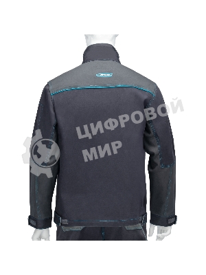 Куртка профессиональная рабочая, 97% хлопок 3% спандекс, XXXL Gross