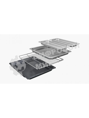 Компактный духовой шкаф-пароварка, черный, 14 режимов + комбинированные режимы, функция приготовление на пару 100%, 4-слойное остекление, 3 цветных текстовых TFT-дисплея 2,5