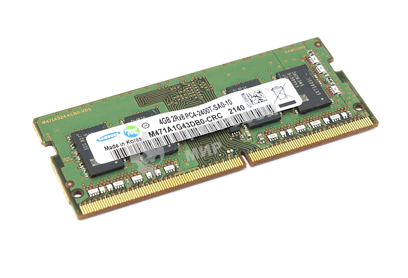Оперативная память Samsung, DDR4, 4Gb (1x4Gb), 2400 MHz, CL17, SO-DIMM
