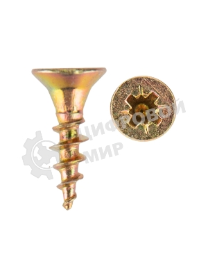 Саморез универсальный Kranz 4х16, желтый цинк, упаковка поставщика (24 000 шт.)