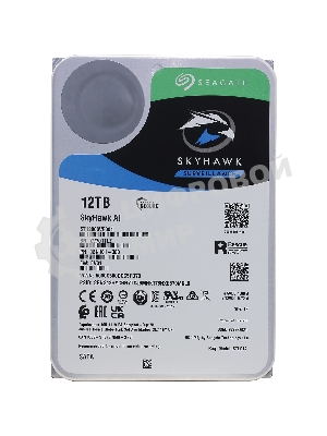Жесткий диск Seagate SATA 12TB 7200RPM 6GB/S 256MB ST12000VE001