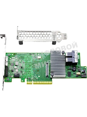 Контроллер LSI 9361-8I SGL 12Gb/s RAID 0/1/10/5/6/50/60 8i-ports 2Gb (05-25420-17)	
