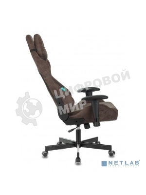 Кресло Бюрократ VIKING KNIGHT LT10 FABRIC коричневый, ткань, 120 кг, механизм качания