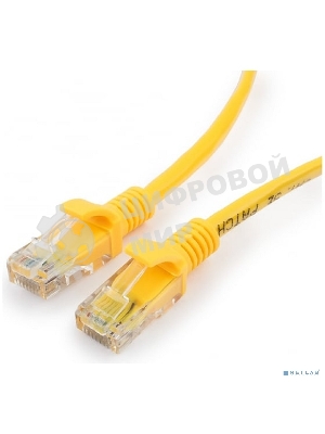 Патч-корд UTP Cablexpert PP12-15M/Y cat.5e, 15м, литой, многожильный, желтый