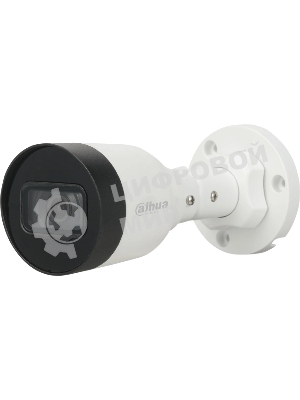 Уличная цилиндрическая IP-видеокамера Dahua DH-IPC-HFW1230S1P-0280B-S6 2Мп, 1/2.8” CMOS, объектив 2.8мм, детектор человка, ИК-подсветка до 30м, IP67, корпус: металл, пластик