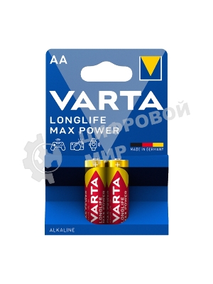 Батарейки VARTA MAX TECH AA бл 2 04706101412