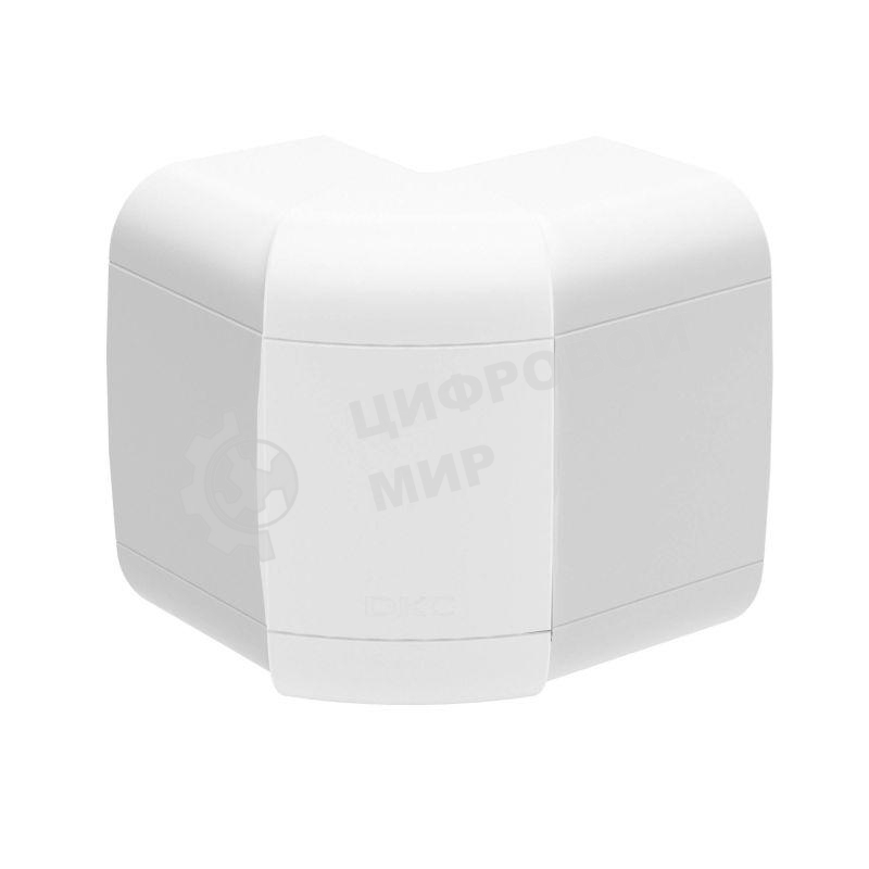 Угол внешний для кабель-канала 90х50 с разд. ДКС 09552