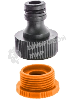 Набор для полива с растягивающимся шлангом 22м Вихрь 73/7/2/26