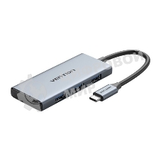 Мультифункциональный хаб Vention USB Type C 6 в 1