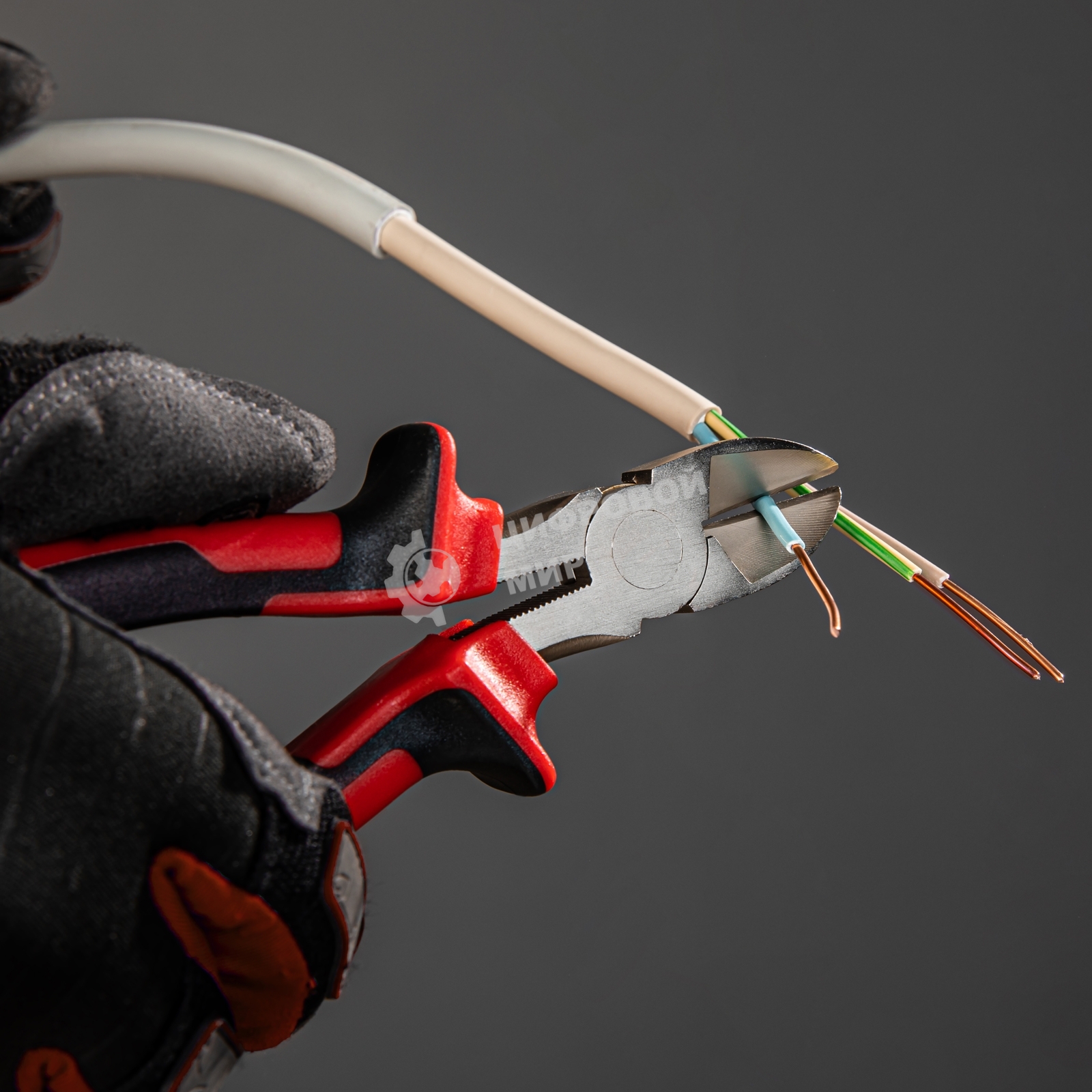 Бокорезы Matrix NICKEL, 180 мм, никелированные, двухкомпонентные рукоятки