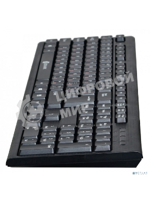 Клавиатура проводная Oklick 120M черный USB