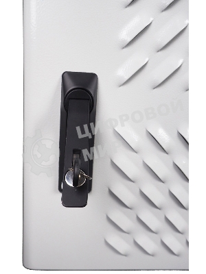 Шкаф уличный всепогодный укомплектованный настенный ЦМО ШТВ-Н, IP55, 15U, корпус: сталь, 760х600х330 мм (ВхШхГ), серый