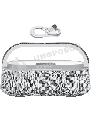 Портативная колонка BBK BTA2010 серый 10W 1.0 BT 10м 1800mAh