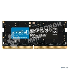 Оперативная память Crucial Premier, DDR5, 16GB (1x16GB), 4800 MHz, CL40, без радиатора, SO-DIMM