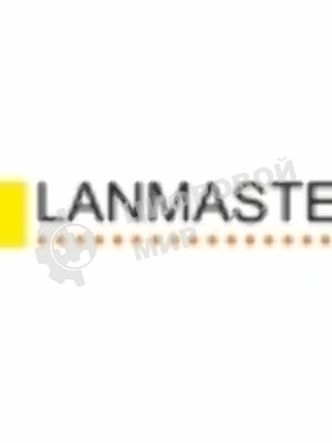 Патч-корд LANMASTER TWT UTP cat.5e, с заливными колпачками, 0.3 м, зеленый