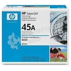 Картридж лазерный HP Q5945A черный для LJ 4345mfp 18 000 стр.