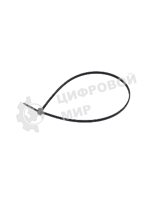 Хомут-стяжкa нейлоновая с тройным замком Rexant 200x4,8 мм, черная, упаковка 100 шт.