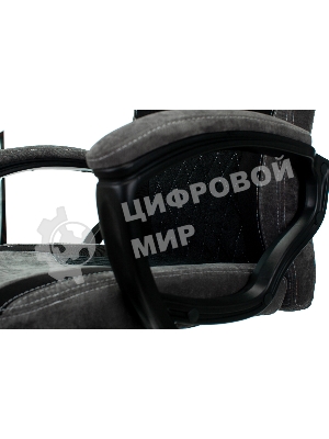 Кресло Бюрократ VIKING 6 KNIGHT B FABRIC черный, ткань, 120 кг, механизм качания