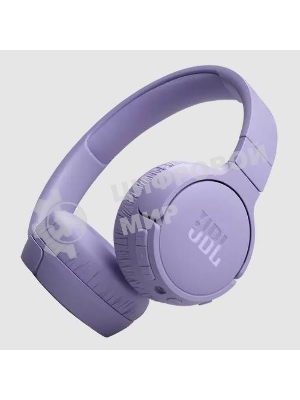 Беспроводные/проводные наушники JBL Tune 670NC фиолетовый, накладные, Bluetooth + проводной, активное шумоподавление