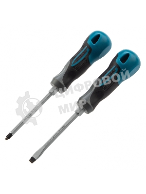 Набор отверток комбинированный Gross 2 шт., S2, трехкомпонентная рукоятка