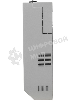 Шкаф коммутационный NTSS (NTSS-SOHO5U) настенный 5U 520x140 мм пер. дв. стекл несъемн. бок. пан. 80 кг белый IP20