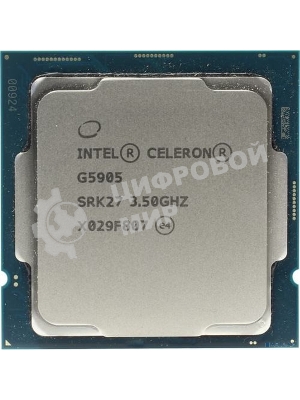 Процессор Intel Celeron G5905 Soc-1200 3.5GHz OEM