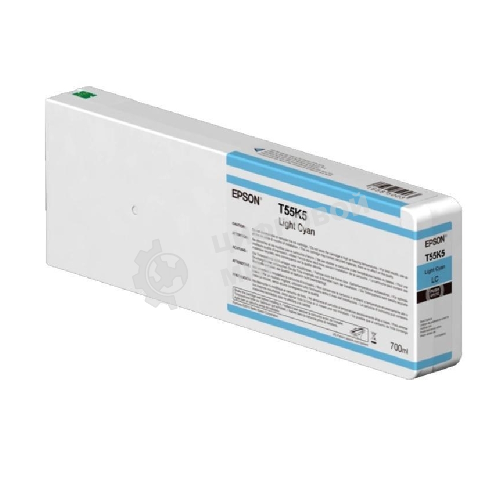 Картридж Epson C13T55K500 700мл Light Cyan Ink Cartridge