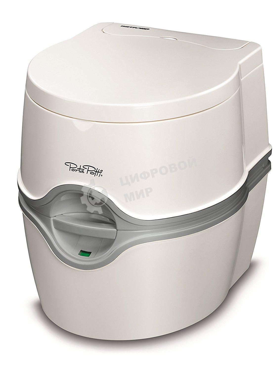 Биотуалет Thetford Porta Potti 565P белый, нижний бак 21л, верхний бак 15л, индикатор заполнения верхнего и нижнего баков, размер 45,8х38,8х45см