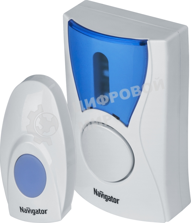 Звонок дверной беспроводной Navigator NDB-A-DC02-1V1-WH
