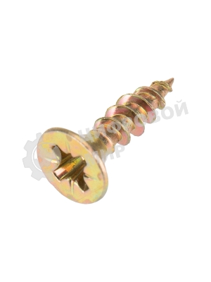 Саморез универсальный Kranz 4х16, желтый цинк, упаковка поставщика (24 000 шт.)