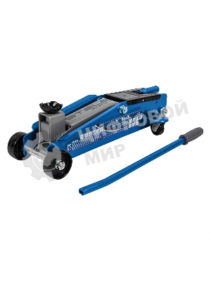 Домкрат Stels 51134 гидравлический подкатной высокий подъем 3т suv 190-535 мм