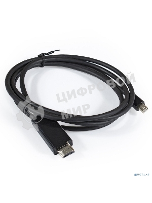 Кабель ExeGate EX284918RUS miniDisplayPort-HDMI ExeGate EX-CC-mDP-HDMI-1.8 (mini20M/19M, 1,8м)