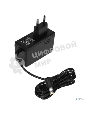 Блок питания Gembird NPA-AC35, 19В/1.3А, 25Вт, 1 штекер 6.5х4.4мм для мониторов LG, черный