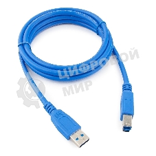 Кабель Gembird CCP-USB3-AMBM-6 USB 3.0 PRO кабель для соед. 1.8м AM/BM позол. контакты, пакет