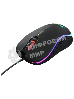Мышь проводная Oklick GMNG 723GM черный, 3200 dpi, USB, кнопки - 6