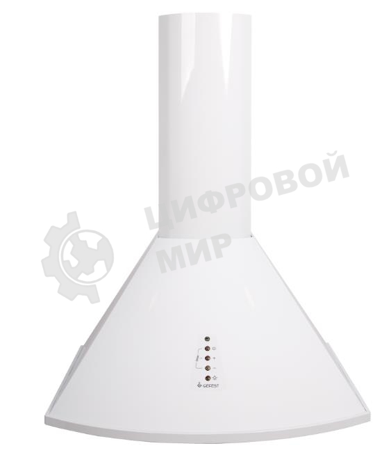 Вытяжка каминная Gefest ВО 1604 А белый, 60 см, 1000 куб. м/ч, 78 дБ
