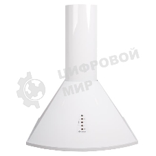 Вытяжка каминная Gefest ВО 1604 А белый, 60 см, 1000 куб. м/ч, 78 дБ