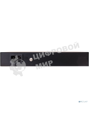 Коммутатор PoE Osnovo SW-21000(120W), 8 x FE с поддержкой PoE (IEEE 802.3af/at), 2 x FE, до 30W на порт, суммарно до 120W