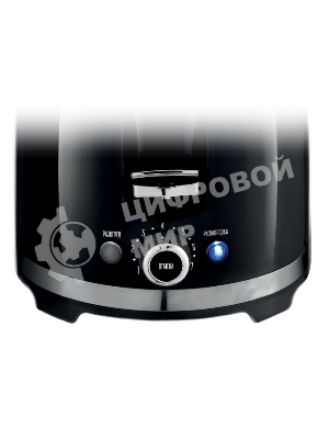 Тостер Centek СТ-1432 черный/стальной