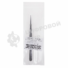 Пинцет прямой Rexant узкий, рифленый 145 мм ПРОФИ