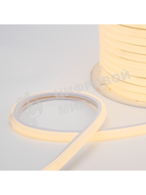 Гибкий неон Neon-night LED SMD, форма – D, 16х16 мм, теплый белый, 120 LED/м, бухта 50 м