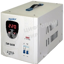 Стабилизатор СТАБИК СтАР-5000однофазный, цифровой 220В 5000ВА вх.:140-270В
