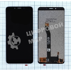 Дисплей для Xiaomi Redmi 6, Redmi 6A в сборе с тачскрином (copy) черный