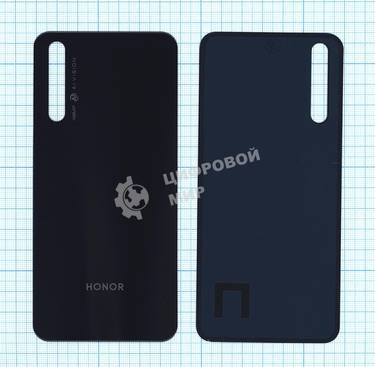 Задняя крышка для Huawei Honor 20S 2020 черный